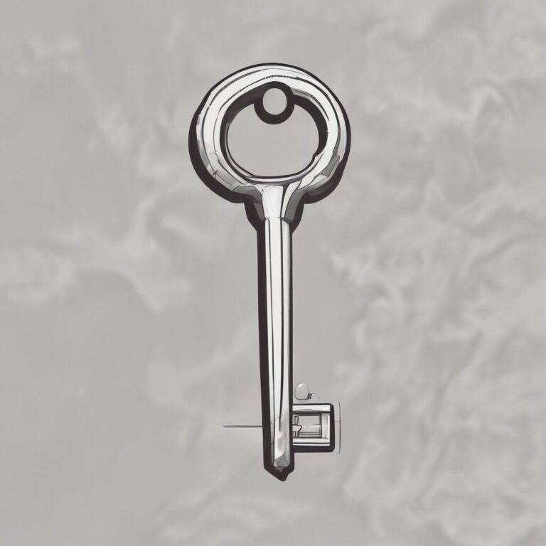 A key