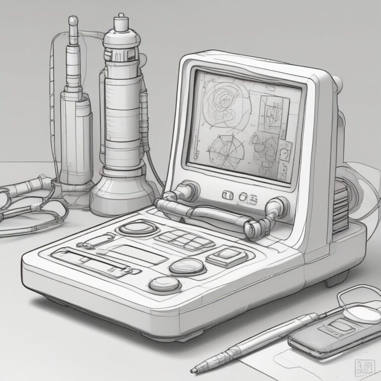A medical device prototype