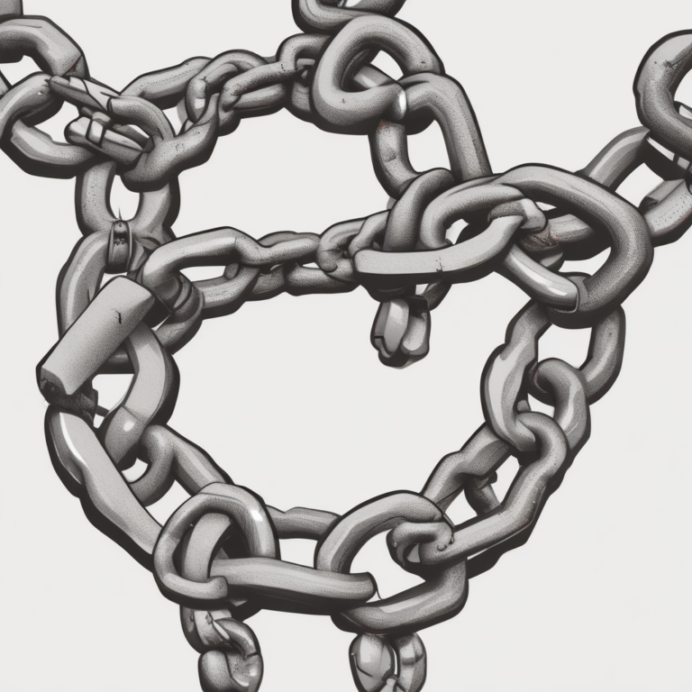 A broken chain