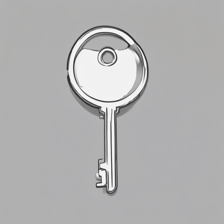 A key