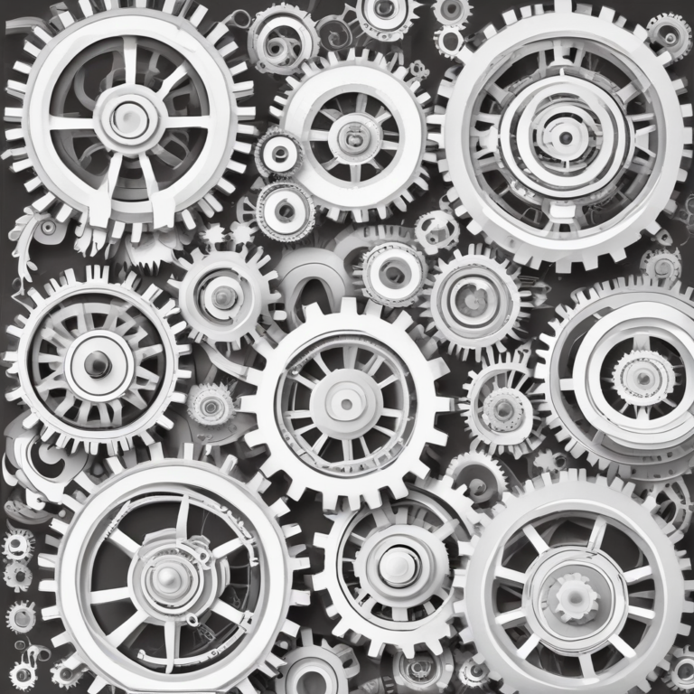 A set of gears