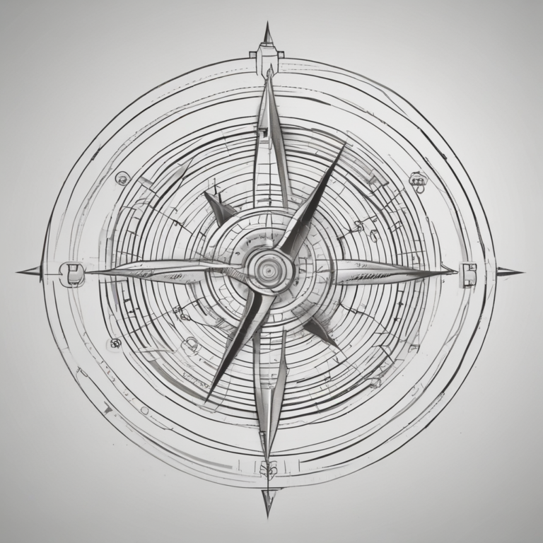 A compass