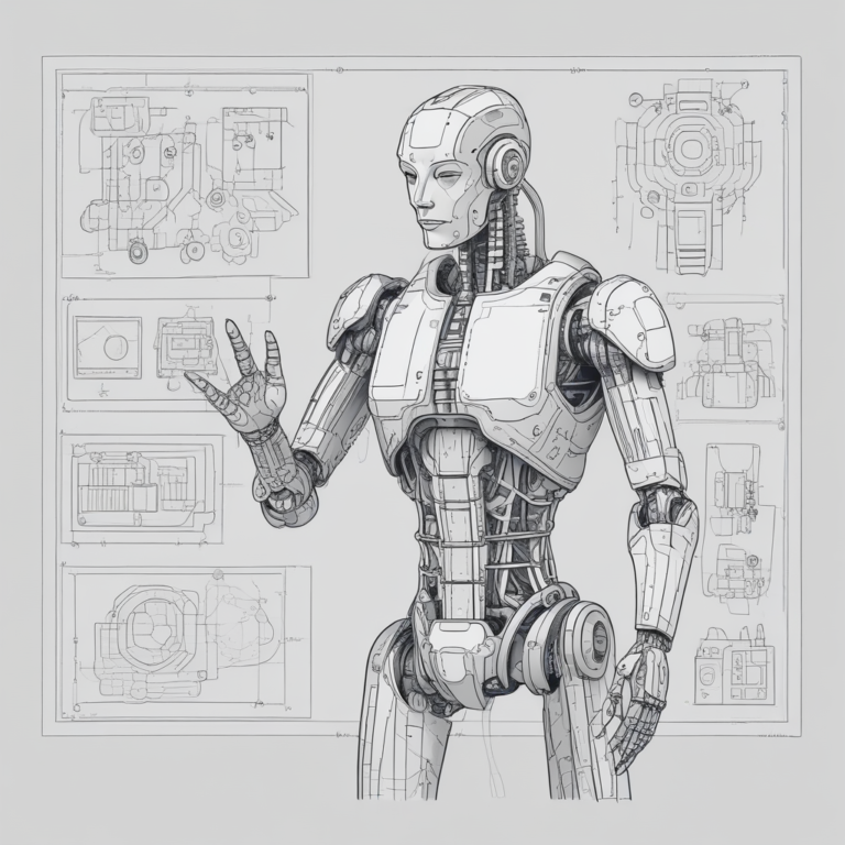 A blueprint illustrating the structured approach to managing AI systems.