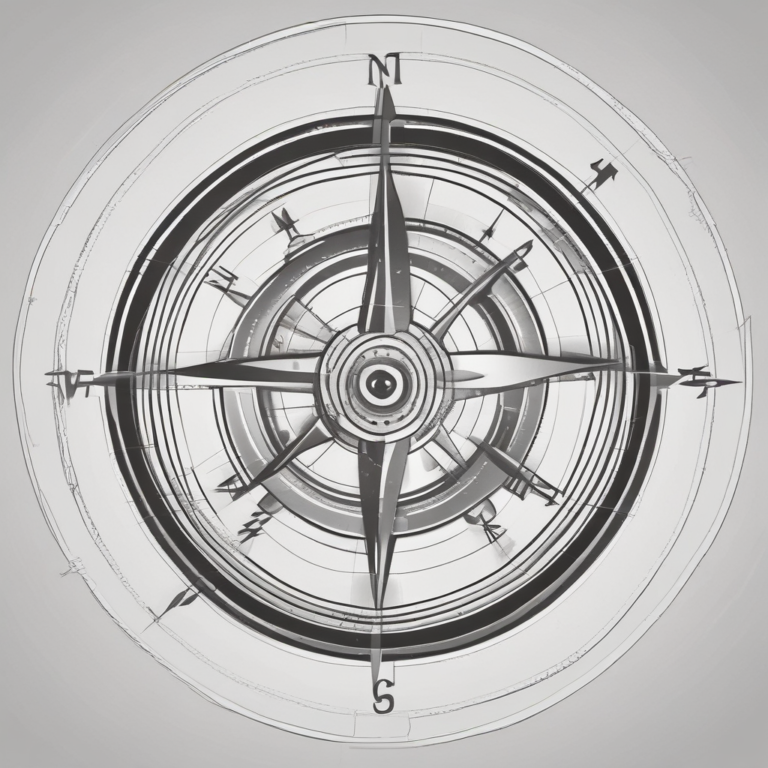 A compass