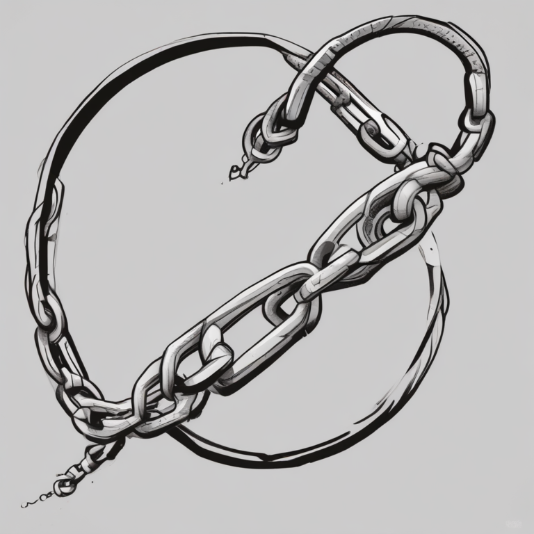 A broken chain