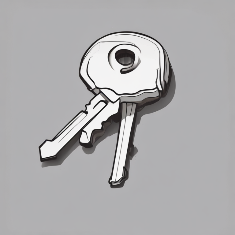 A key