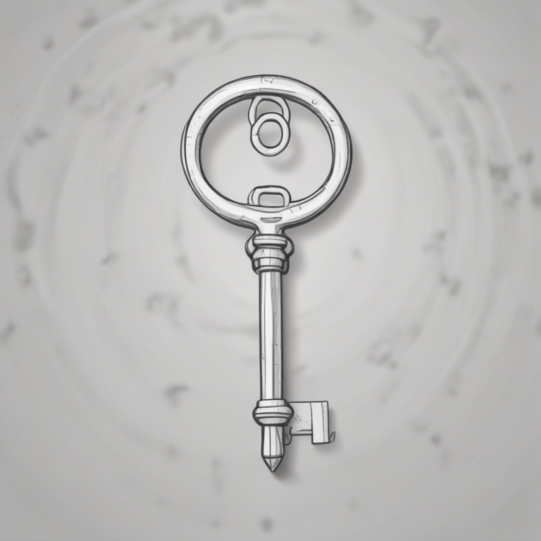A key