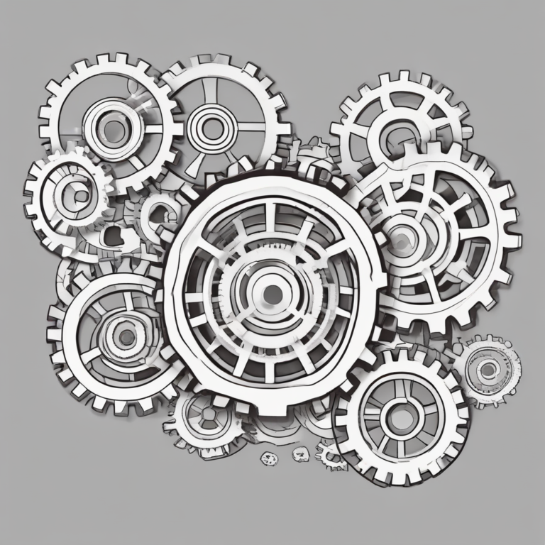 A set of gears