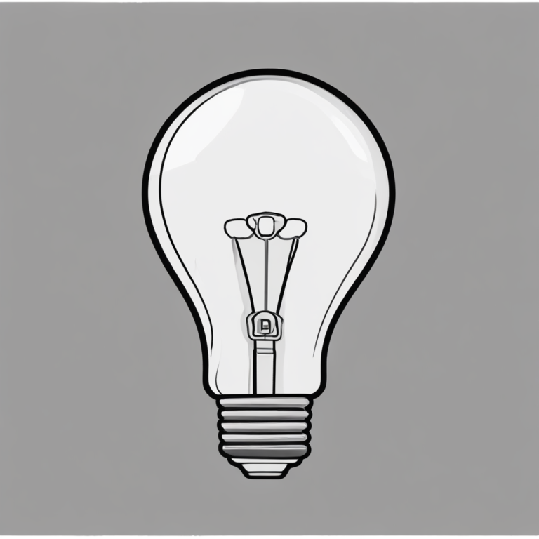 A light bulb