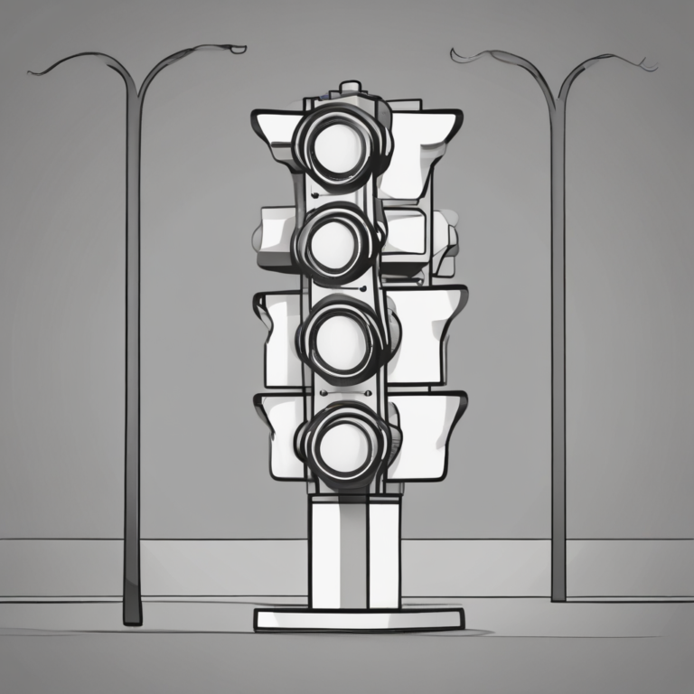 A traffic light