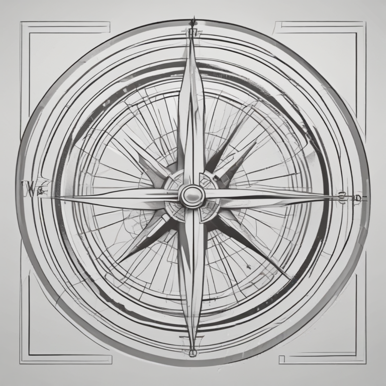 A compass