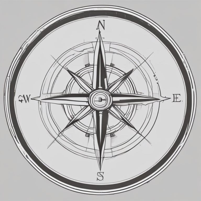 A compass
