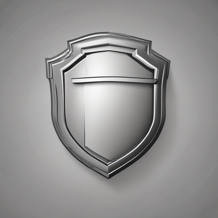 A digital shield icon