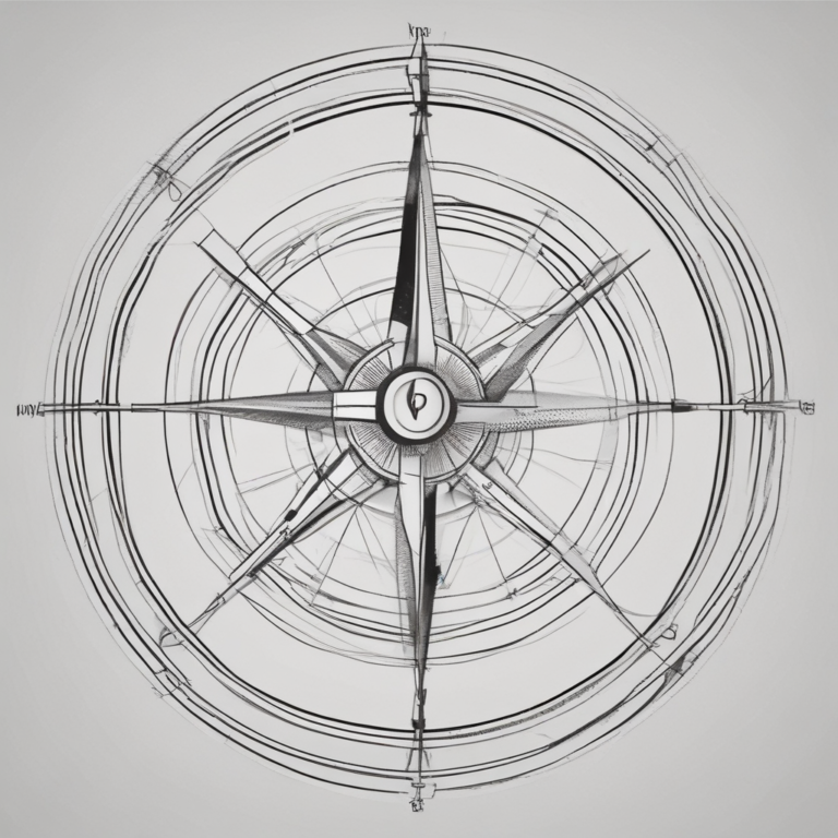 A compass