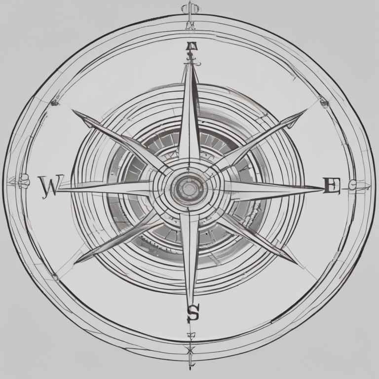 A compass