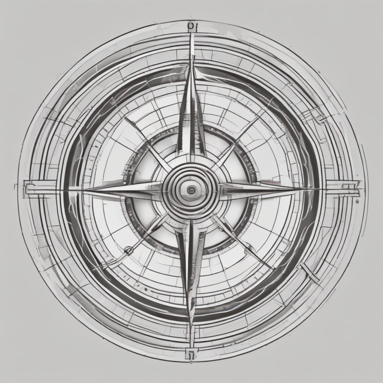 A compass