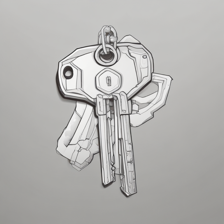 A key