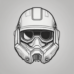 A safety helmet with circuitry design