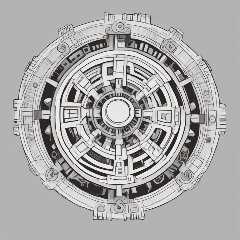 A gear to illustrate the mechanisms of policy implementation in technology.