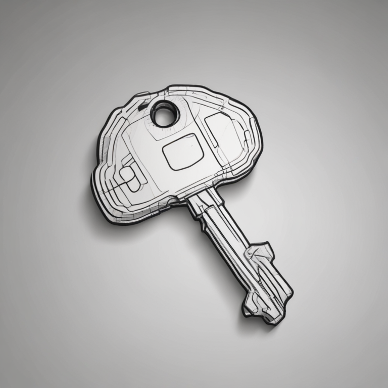 A key