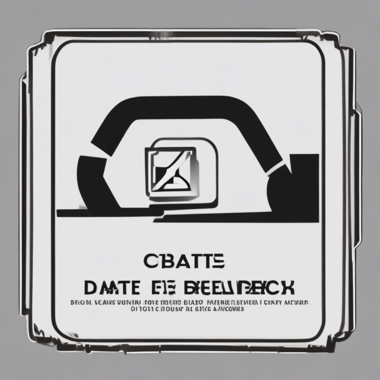 A data breach warning sign