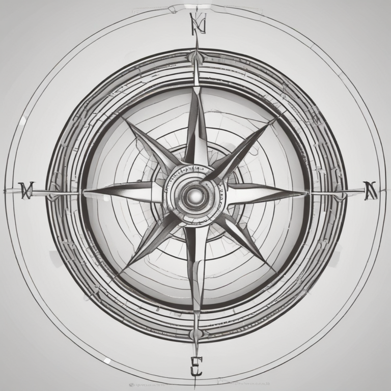 A compass