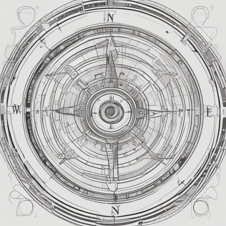 A compass