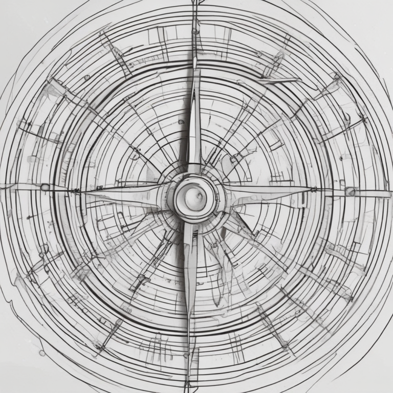 A compass