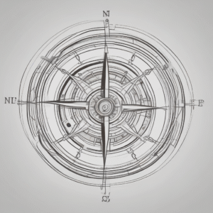 A compass