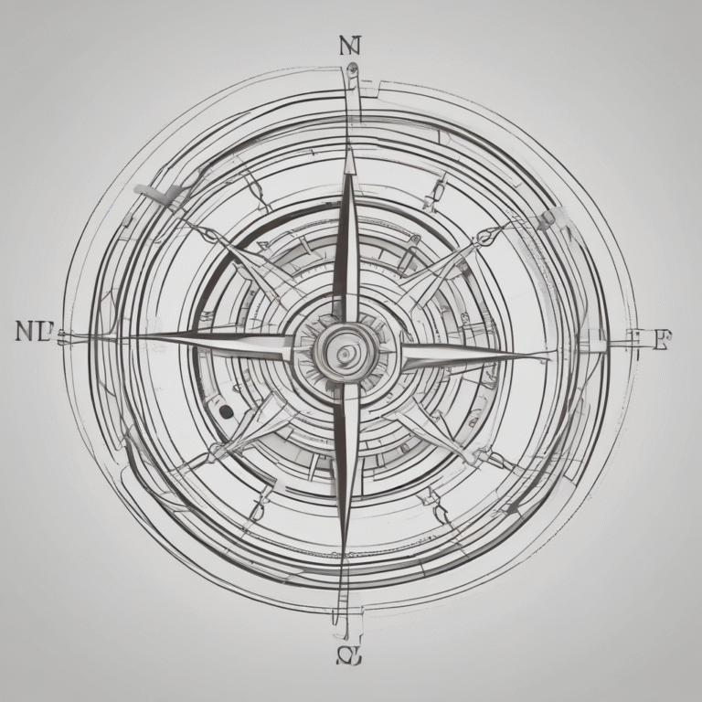 A compass