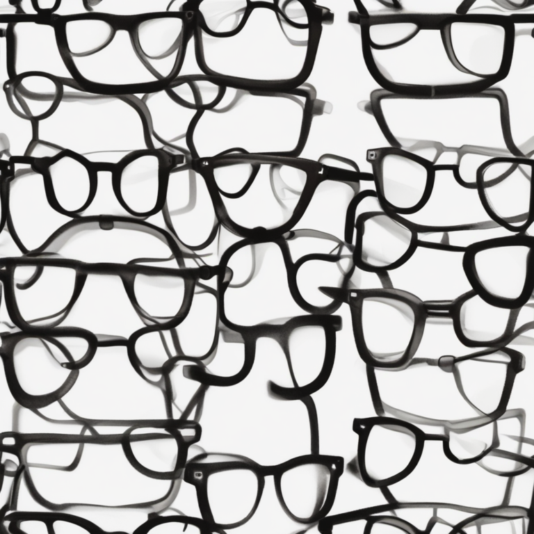 A pair of glasses with one tinted lens illustrating how bias can distort our view of fairness in AI.