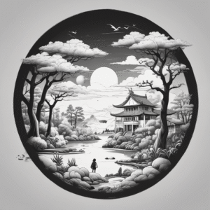 A surreal painting
