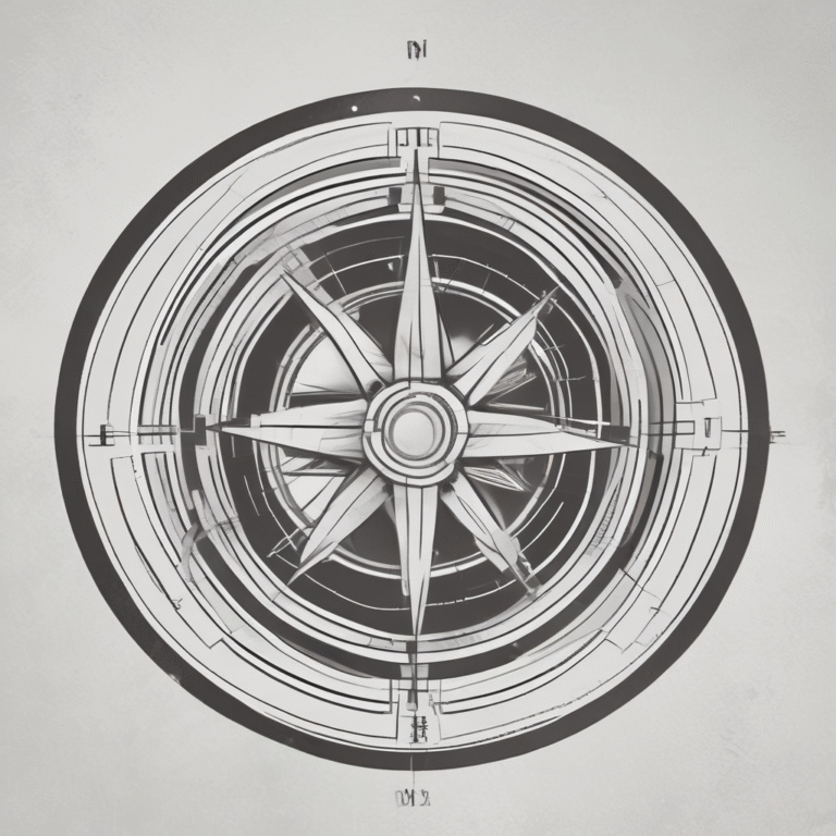 A compass