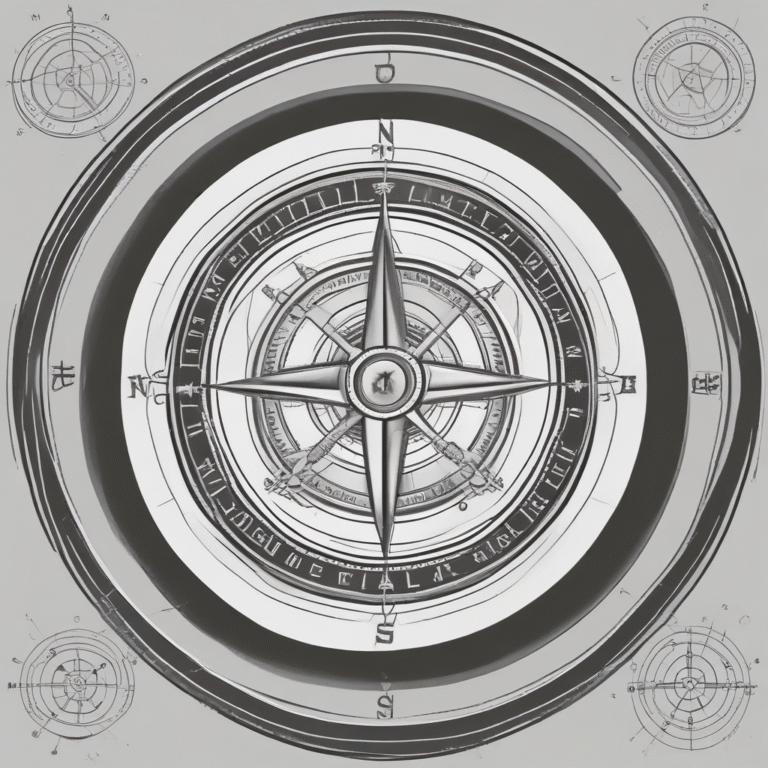A compass