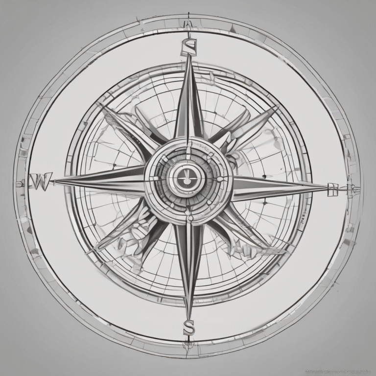 A compass