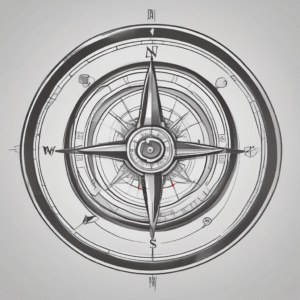 A compass