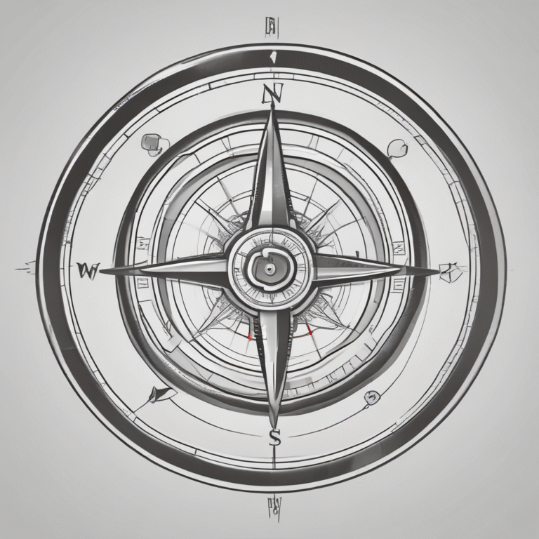 A compass