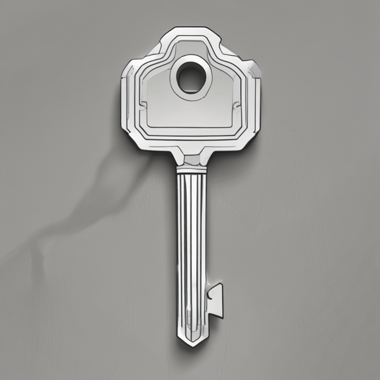 A key