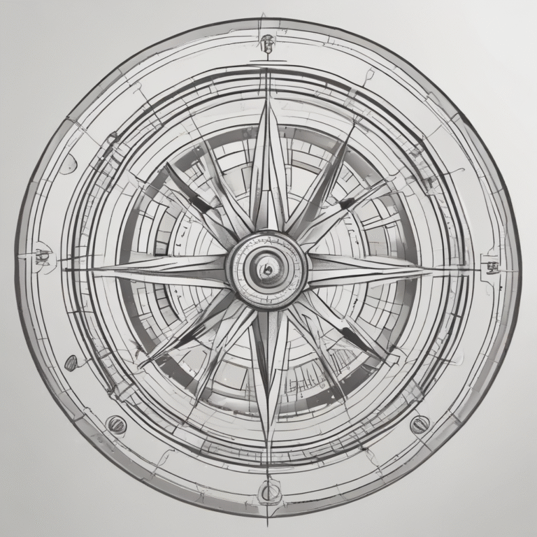 A compass