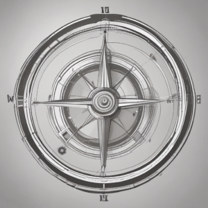 A compass