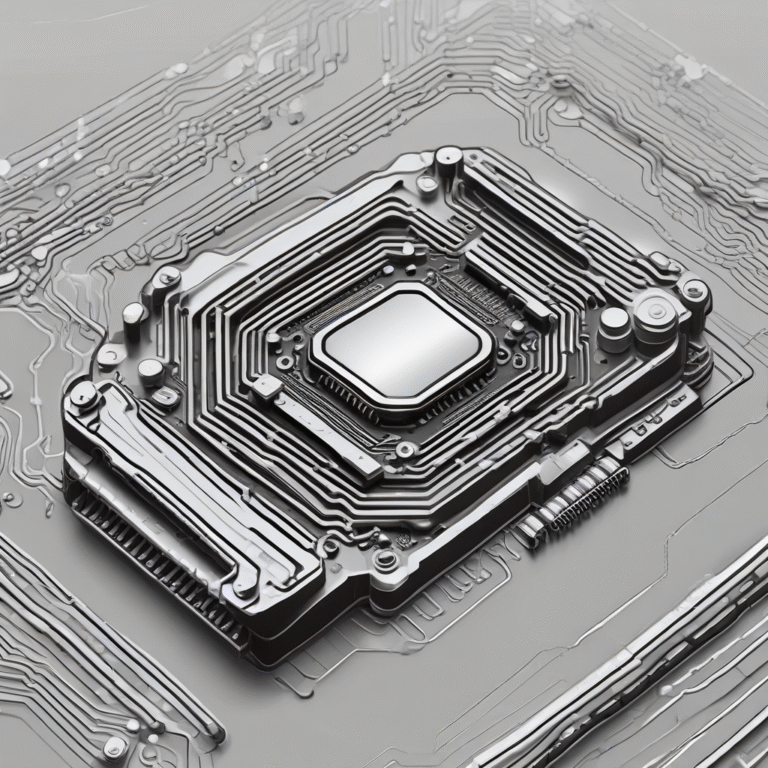 A computer chip