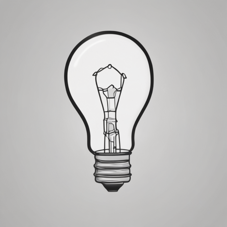 A light bulb