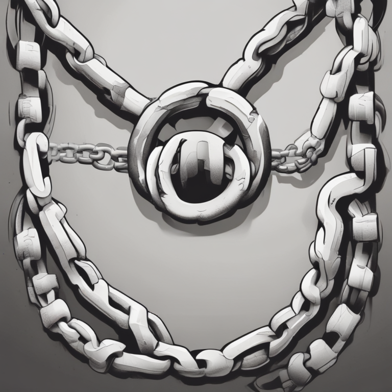 A broken chain