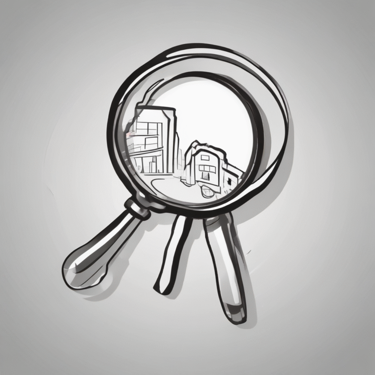 A magnifying glass