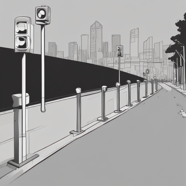 A traffic barrier