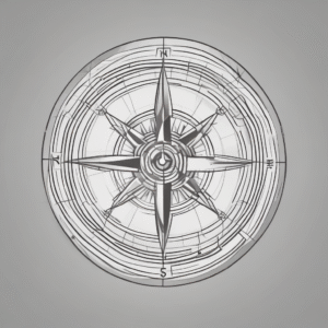 A compass