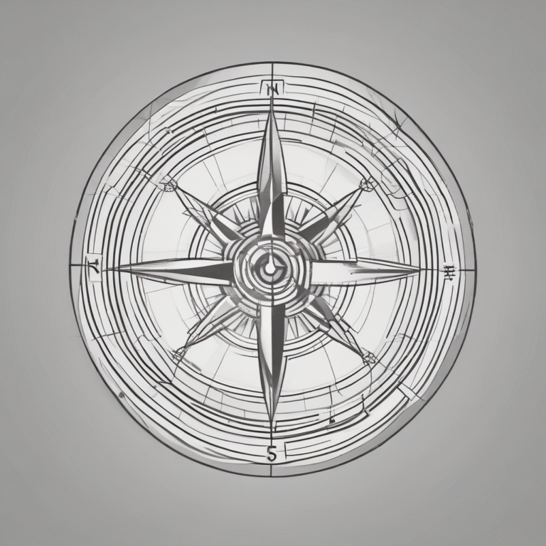 A compass