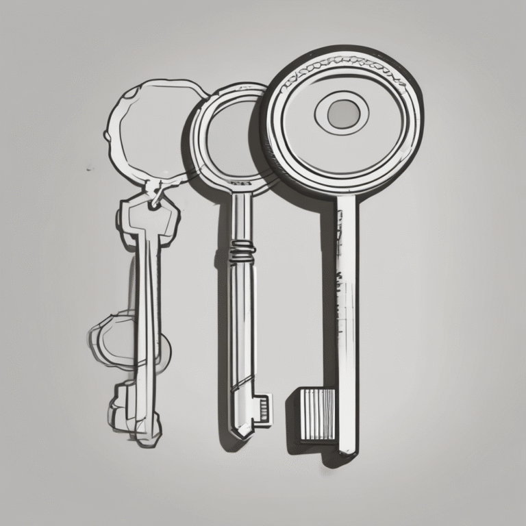 A key