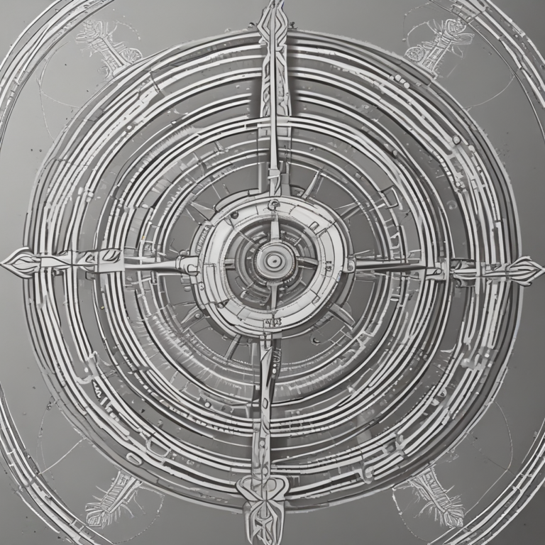 A compass