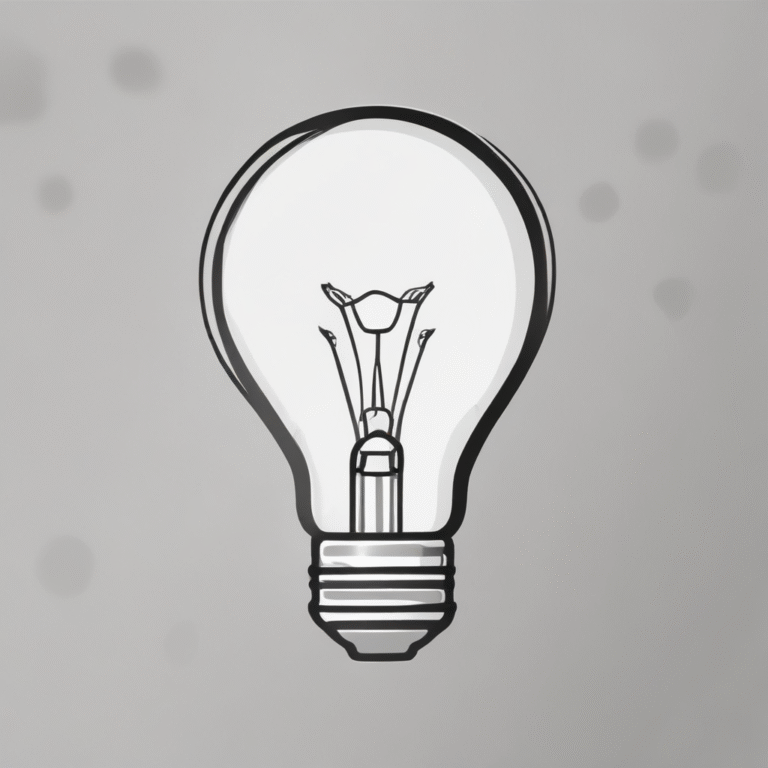 A light bulb
